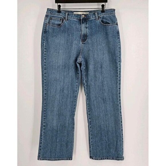 Venezia Denim - Venezia Womens Bootcut Med Wash Stretch Jeans Sz 20